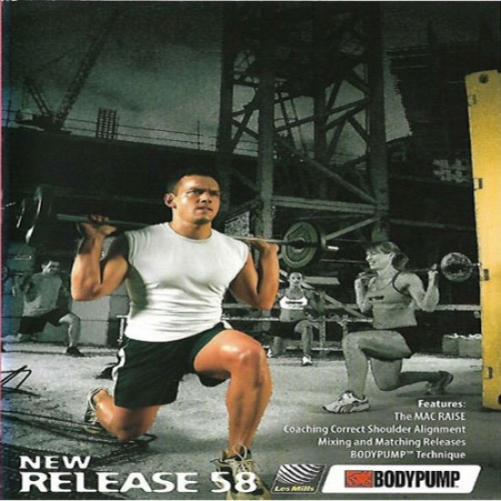 BODY PUMP 58 VIDEO+MUSIC BODY PUMP 58 VIDEO+MUSIC